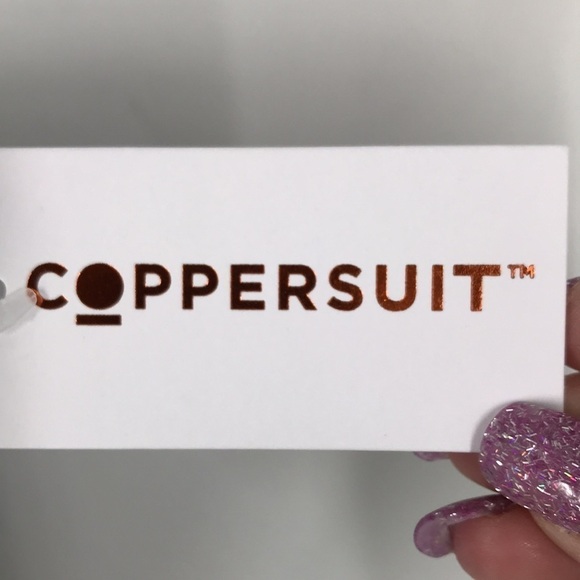 Black Full Coverage Hight Waist  Bikini Bottom Size L Coppersuit New - Picture 4 of 10